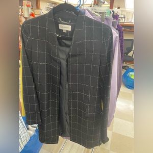Calvin Klein Black and White Blazer